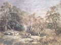 Gainsborough, Thomas: Landschaft mit rastenden Männern