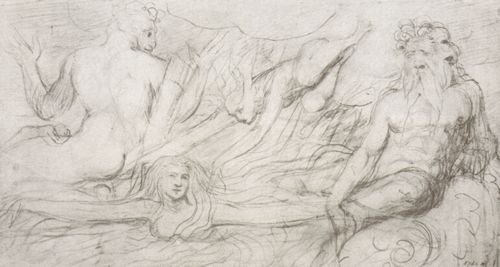 Blake, William: Zeichnung zu Dante