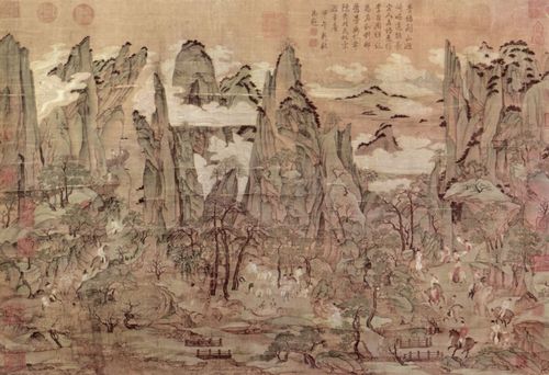 Li Chao-tao: Flucht des T'ang-Kaisers Ming-Huang nach Szu-Ch'Uan