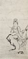 Meister der Kamakura-Periode der ersten Hälfte des 14. Jahrhunderts: Weißgekleidete Kwannon