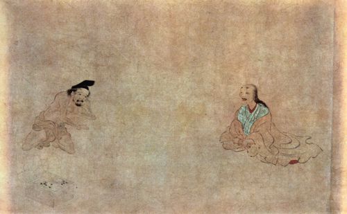 Meister der Kamakura-Periode des spten 14. Jahrhunderts: Der Kempō-Dichter-Wettstreit ber das Handwerk