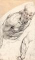 Rubens, Peter Paul: Aktstudie eines Mannes (Halbfigur)