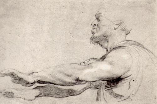 Rubens, Peter Paul: Blinder Mann mit ausgestreckten Armen