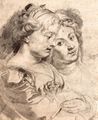 Rubens, Peter Paul: Zwei junge Frauen mit Hund