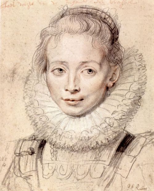Rubens, Peter Paul: Portrt einer jungen Frau (Ehrendame der Infantin Isabella oder der Tochter des Knstlers Clara Serena)