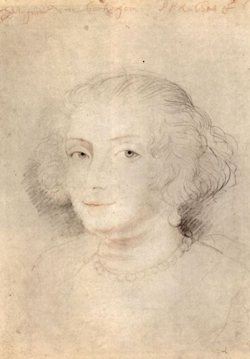 Rubens, Peter Paul: Portrt der Catherine Manners, Herzogin von Buckingham