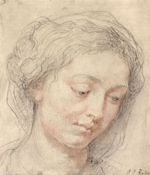 Rubens, Peter Paul: Kopf einer Frau