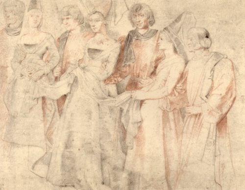 Rubens, Peter Paul: Frauen und Mnner in burgundischer Tracht