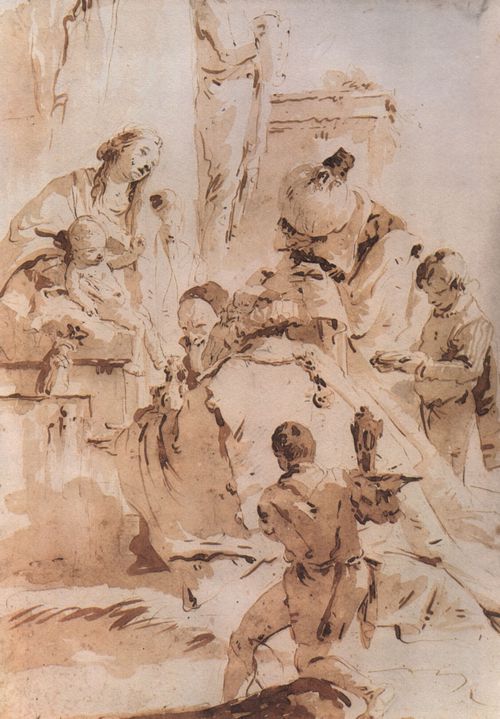 Tiepolo, Giovanni Battista: Anbetung der Knige