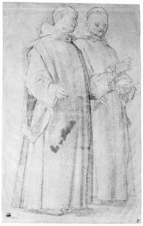Poccetti, Bernardino: Zwei stehende Kartusermnche