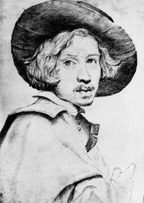 Stefano della Bella: Portrt eines jungen Mannes mit Hut