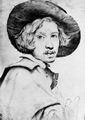 Stefano della Bella: Porträt eines jungen Mannes mit Hut