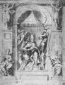 Penni, Giovanni Francesco: Wandschema im Konstantinsaal