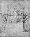 Raffael: Marienkrönung mit Hl. Petrus und Paulus und Hl. Hieronymus und Franziskus