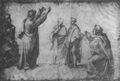 Raffael: Studie zum Teppichkarton »Predigt Pauli in Athen«