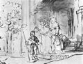 Rembrandt Harmensz. van Rijn: Die Verstoßung der Hagar