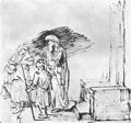Rembrandt Harmensz. van Rijn: Die Verstoßung der Hagar