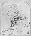 Rembrandt Harmensz. van Rijn: Die Opferung Isaaks