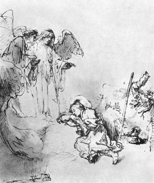 Rembrandt Harmensz. van Rijn: Jakobs Traum