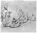 Rembrandt Harmensz. van Rijn: Laban sucht die Götzen bei Rahel