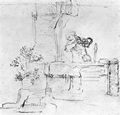 Rembrandt Harmensz. van Rijn: Ruben am leeren Brunnen
