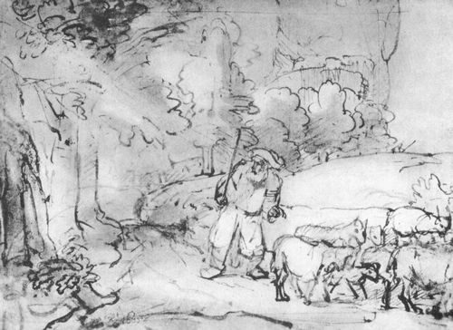 Rembrandt Harmensz. van Rijn: Die Berufung des Moses