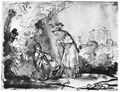 Rembrandt Harmensz. van Rijn: Der Bund zwischen David und Jonathan