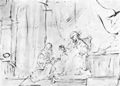 Rembrandt Harmensz. van Rijn: Der Prophet Nathan vor David