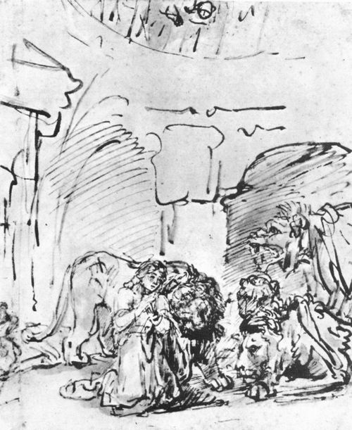 Rembrandt Harmensz. van Rijn: Daniel in der Lwengrube