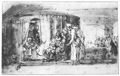 Rembrandt Harmensz. van Rijn: Namengebung Johannes des Tufers