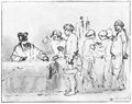 Rembrandt Harmensz. van Rijn: Gleichnis von den Arbeitern im Weinberg