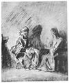 Rembrandt Harmensz. van Rijn: Nikodemus bei Jesus in der Nacht