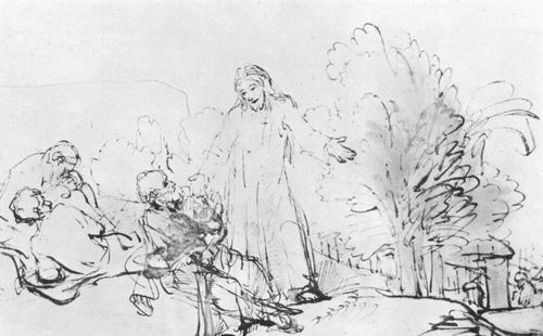 Rembrandt Harmensz. van Rijn: Gefangennahme Christi, »Siehe, er ist da, der mich vert!«