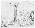 Rembrandt Harmensz. van Rijn: Sterbeworte Christis, »Mein Gott, mein Gott, warum hast du mich verlassen«