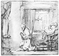Rembrandt Harmensz. van Rijn: Petrus im Gebet fr Tabea