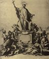 Heintsch, Johann Georg: Entwurf für die Statue des Hl. Franz Xaver auf der Karlsbrücke in Prag