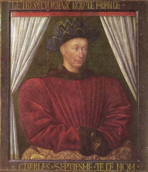 Fouquet, Jean: Portrt des Karl VII.