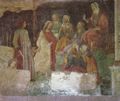 Botticelli, Sandro: Fresken aus der Lemmi-Villa bei Florenz, Szene: Lorenzo Tornabuoni vor den (Allegorien der) sieben freien Künsten, Fragment