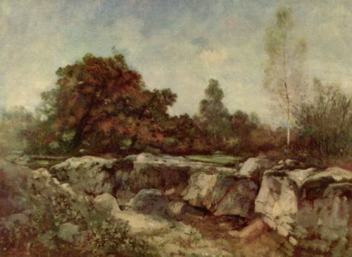 Grigorescu, Nicolae: Felsen von Fontainebleau