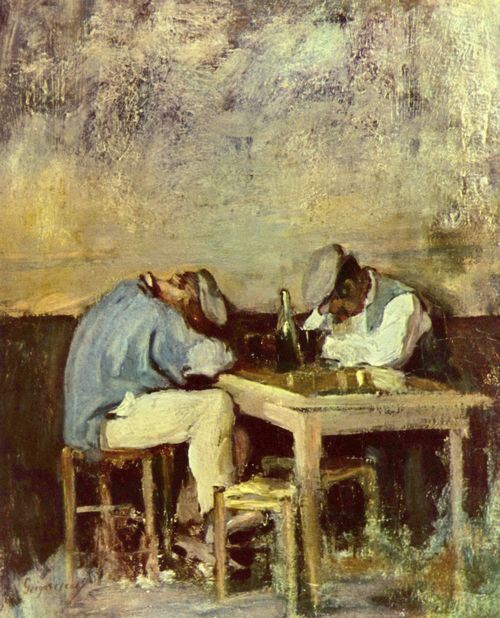 Grigorescu, Nicolae: Zwei Betrunkene