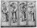 Cranach d. Ä., Lucas: Altarentwurf, Außenseite, Anbetung der Drei Heiligen Könige