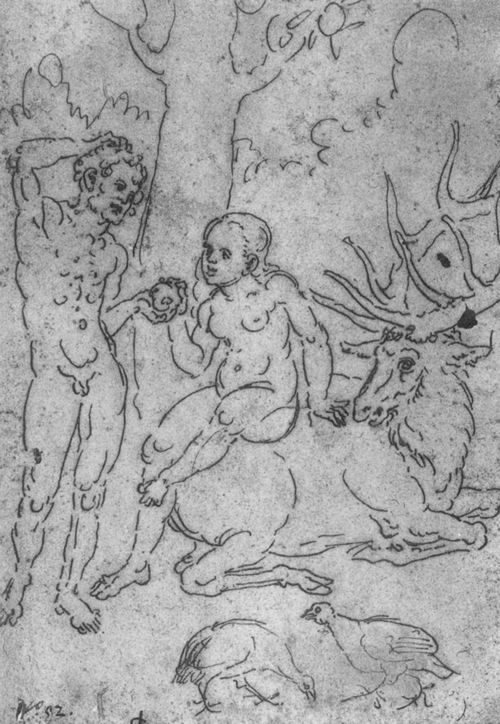 Cranach d. ., Lucas: Adam und Eva im Paradies
