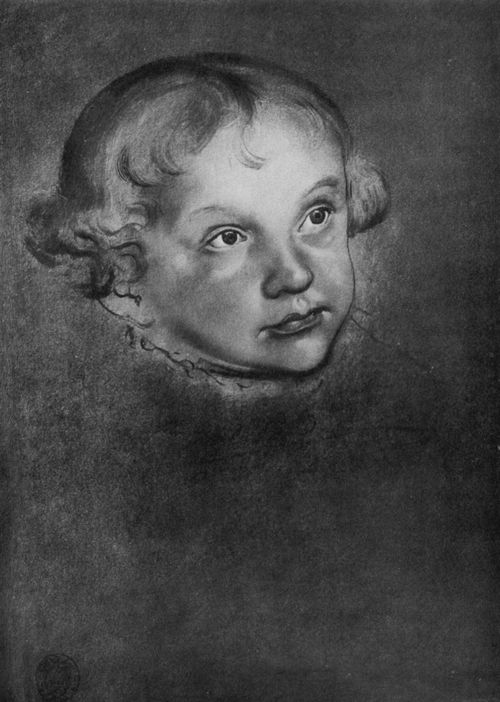 Cranach d. ., Lucas: Portrt eines schsischen Prinzen