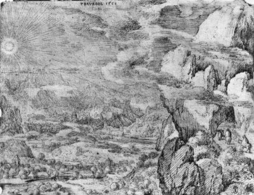 Bruegel d. ., Pieter: Sonnenaufgang im Talkessel