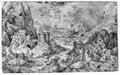 Bruegel d. ., Pieter: Felslandschaft mit Burg