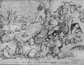 Bruegel d. Ä., Pieter: Zeichnung zur »Lasterfolge«: Unmäßigkeit (Gula)