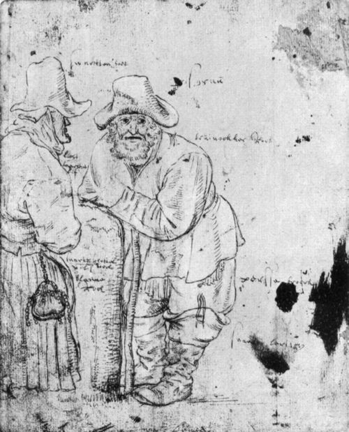 Bruegel d. ., Pieter: Bauer und Buerin