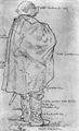 Bruegel d. Ä., Pieter: Rückenansicht eines Bürgers