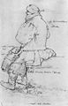 Bruegel d. ., Pieter: Buerin im Profil