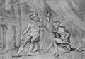 Baldung Grien, Hans: Herkules bei Omphale am Spinnrocken